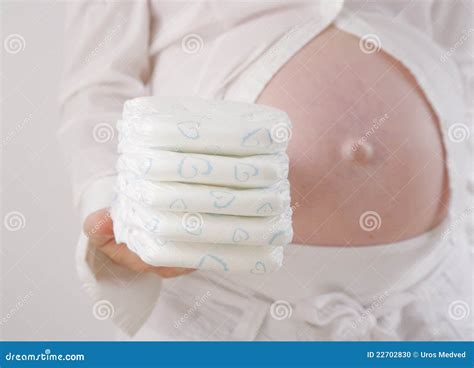 pregnant and diapered